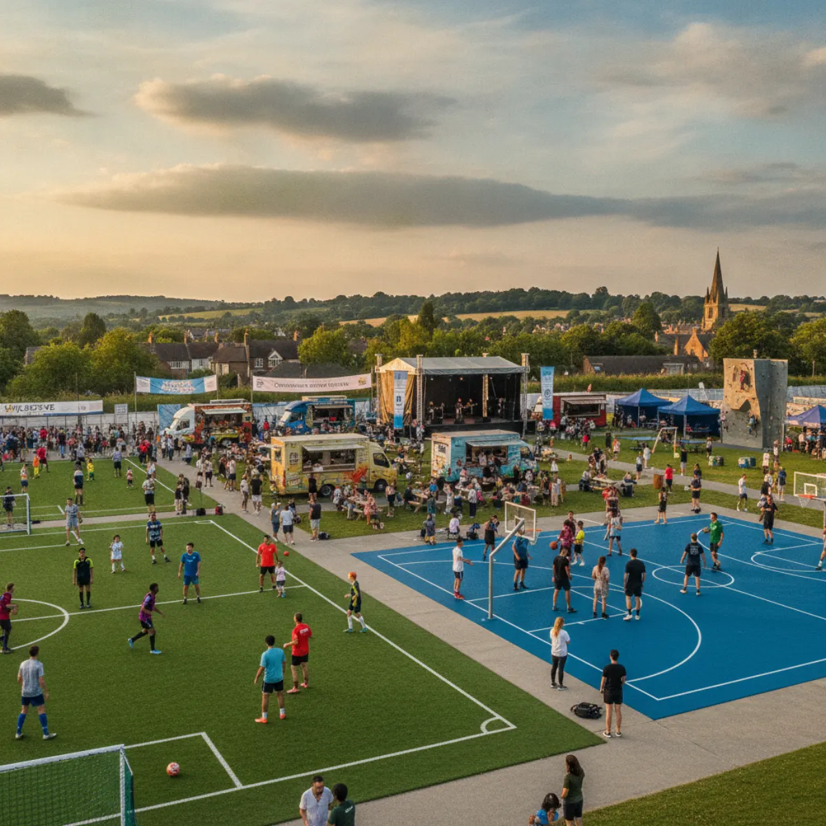 Amateur tournaments at Aurasport venues
