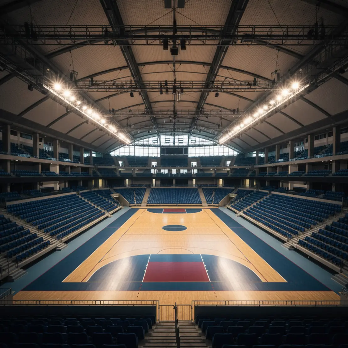 The London Stadium Annex interior multi-surface setup